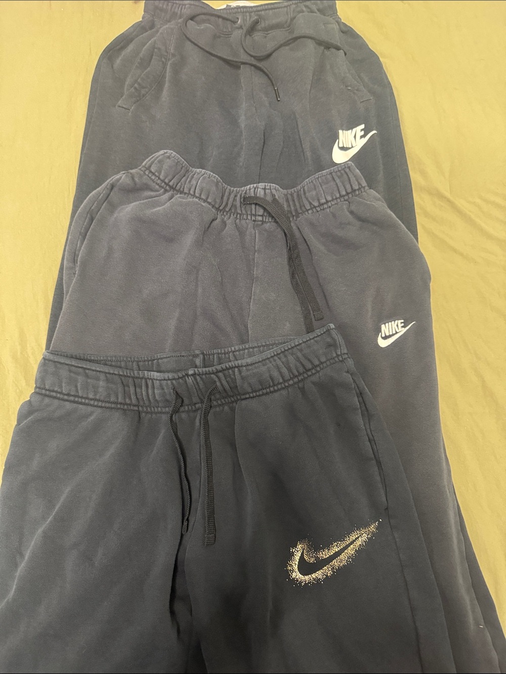 Nike Women’s Black Joggers Trio